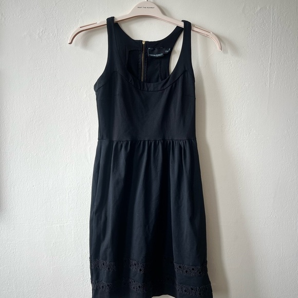 Cynthia Rowley Dresses & Skirts - Cynthia Rowley | Black Pleated Halter Mini Dress | Size Large
